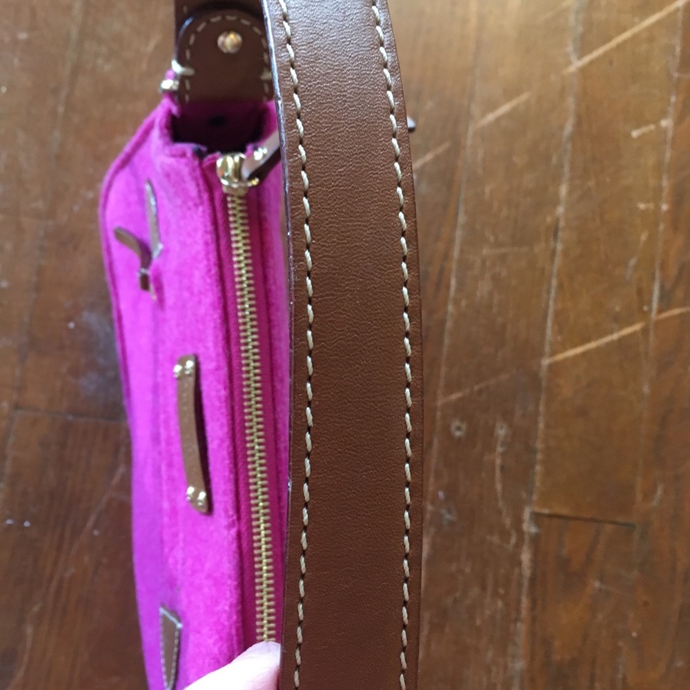 Kate Spade Fuchsia Wool Purse - Picture 6 of 8